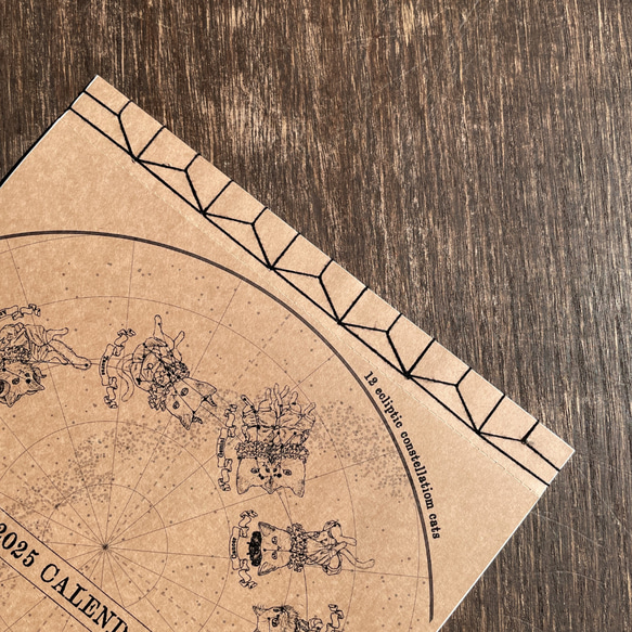 星座猫の壁掛けカレンダー☆2026 4枚目の画像