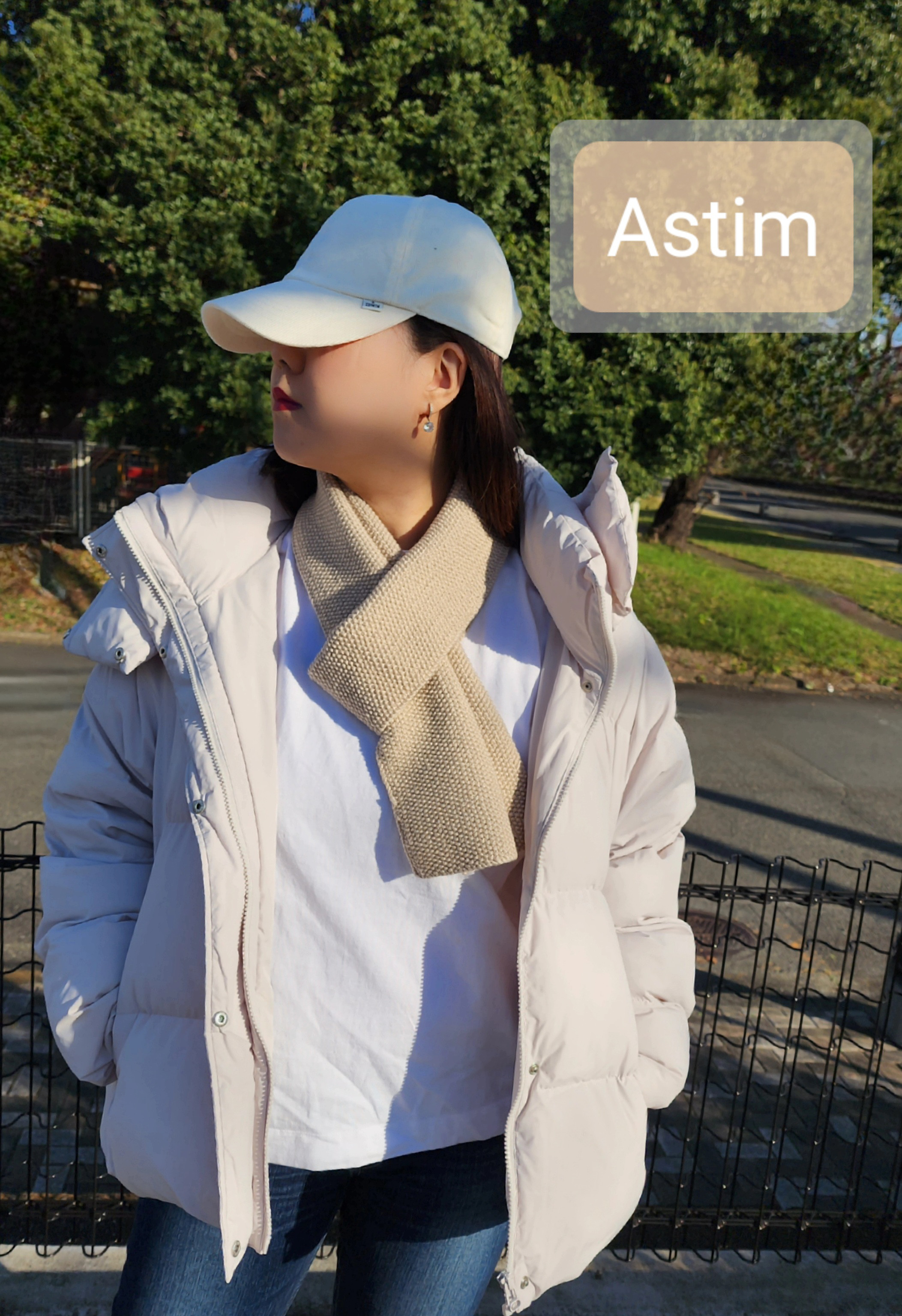 Y66M【クリスマスギフト】上品なベージュ/鹿の子編みのゆったりロングマフラー/上質なメリノウール100％【送料無料】