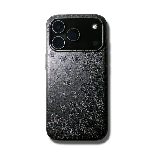 iPhone17pro/Air/16/15/14/13/12～】特殊エンボス加工レザーケース