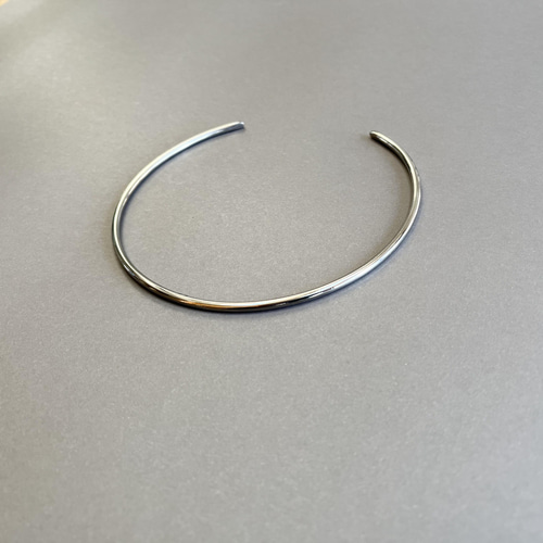 送料無料】 チョーカー ステンレス線径3mm 槌目無 チョーカー stella