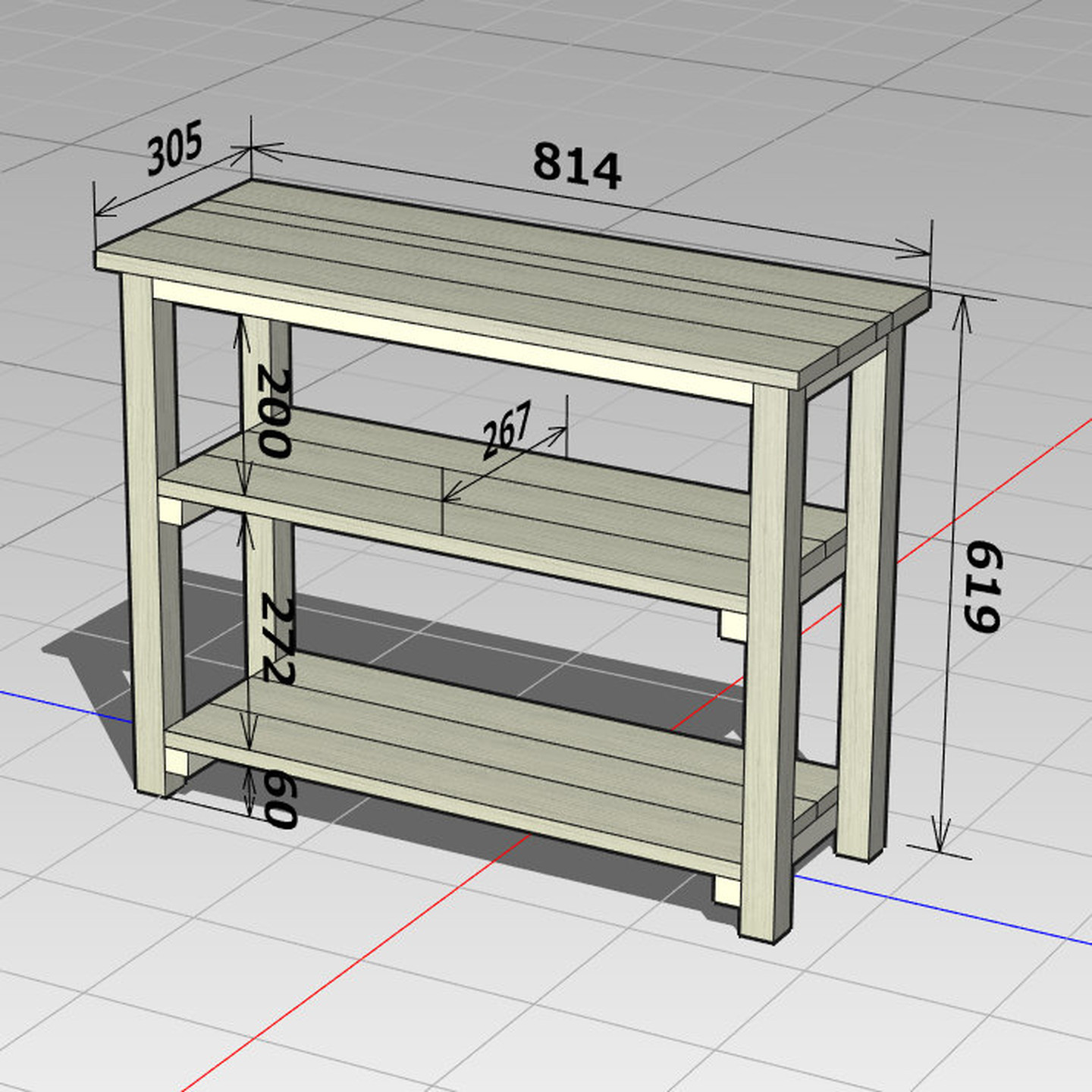 普通の棚（中くらい）