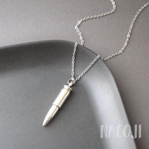 弾薬のネックレス ライフル弾 ネックレス・ペンダント Nacoji 通販
