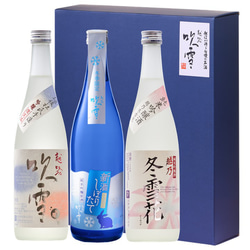 【冬季限定】新酒しぼりたて 入り 日本酒 飲み比べセット 720ml 3本 お酒 新潟 高野酒造 6枚目の画像