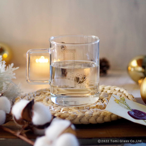 【お得・残りわずか】耐熱マグ／Xmasサンタ／5020-13 3枚目の画像