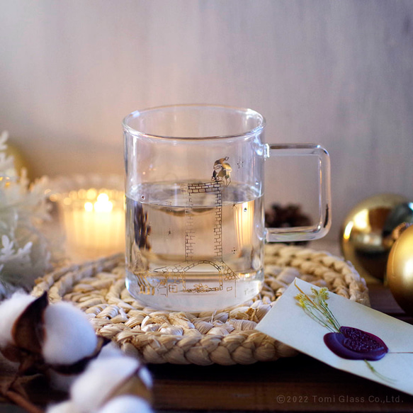 【お得・残りわずか】耐熱マグ／Xmasサンタ／5020-13 2枚目の画像