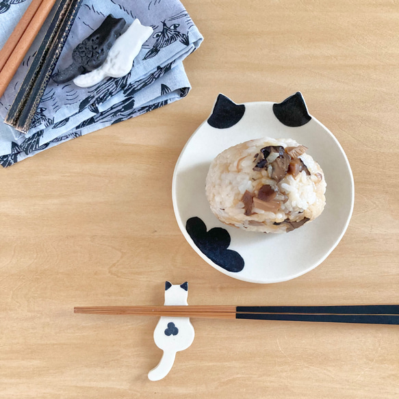 貓咪餐具 “選擇你的貓！” 一組 4 個小盤子 第7張的照片