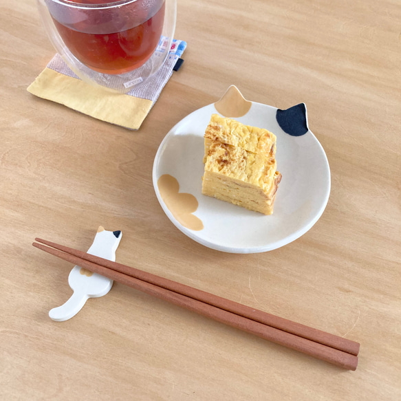 貓咪餐具 “選擇你的貓！” 一組 4 個小盤子 第6張的照片