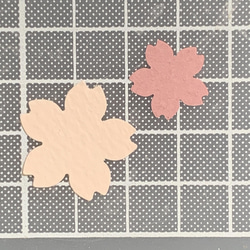 桜とつぼみのペーパーパーツ 6枚目の画像