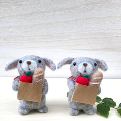 お買い物くまさん 羊毛フェルト monaka 通販 8186294｜Creema(クリーマ)