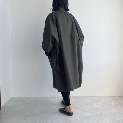 ハイネックコート(khaki) コート MELUMO 通販 8194050｜Creema