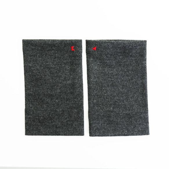 黑色黑色冬季協調軟臂保暖器 100% 高品質羊毛傳統手套 免費送貨 第3張的照片