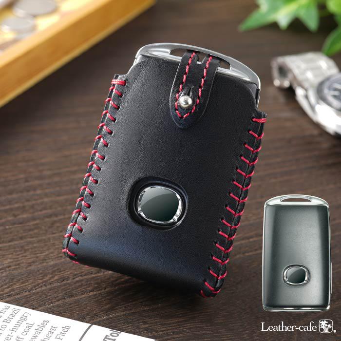 マツダ3 mazda3用 スマートキーケース CX30 CX-60 アドバンスト対応 キーカバー レザ【mazda-c】