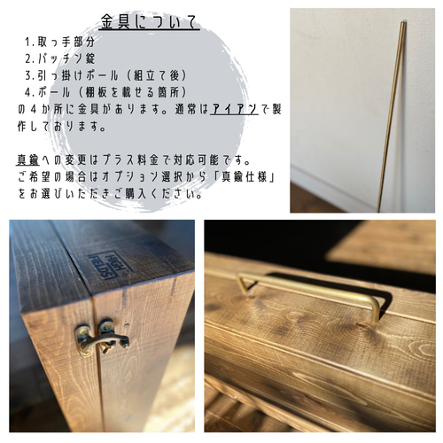 キャンプキッチン台 BOX型 組立式 棚 木製テーブル アウトドア