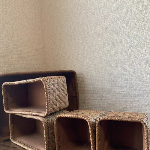 山葡萄　手作り　収納箱セット　網代編み  細ひご 山葡萄手作り収納箱セット網代編み