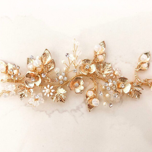 ゴールド髪飾り♥️ヘッドドレス md222-7.jpg