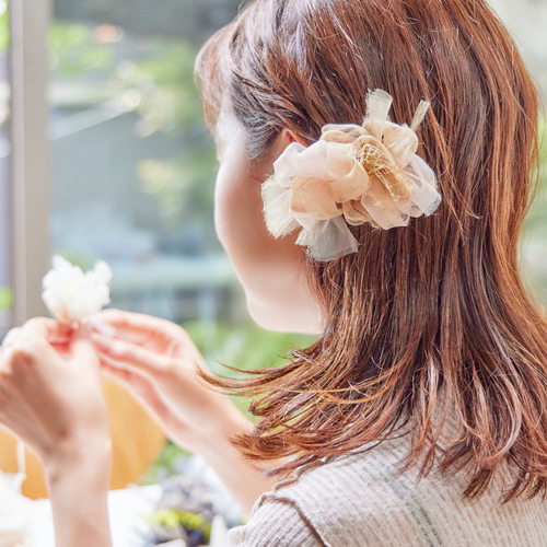 キュート&カジュアルなおしゃれヘアクリッブ♥️✨ハンドメイド✨ キュート&カジュアルなおしゃれヘアクリッブ♥️✨ハンドメイド✨