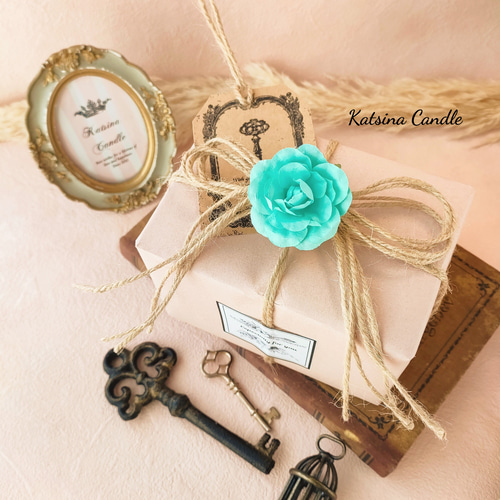 カチーナキャンドルのクラフトラッピング 包装紙・ラッピングペーパー