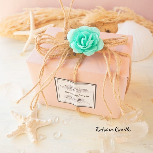 カチーナキャンドルのクラフトラッピング 包装紙・ラッピングペーパー