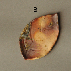1枚＊無釉陶器の小さな木の葉皿【A・B・C・D・E・F】 4枚目の画像