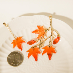 秋深まる 華麗な紅葉（もみじ）の簪（かんざし） 4枚目の画像