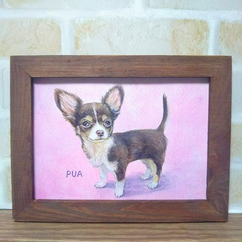 動物画、ペット画(本格水彩画) 最新 動物画、ペット画(本格水彩画) 絵画 - 絵画