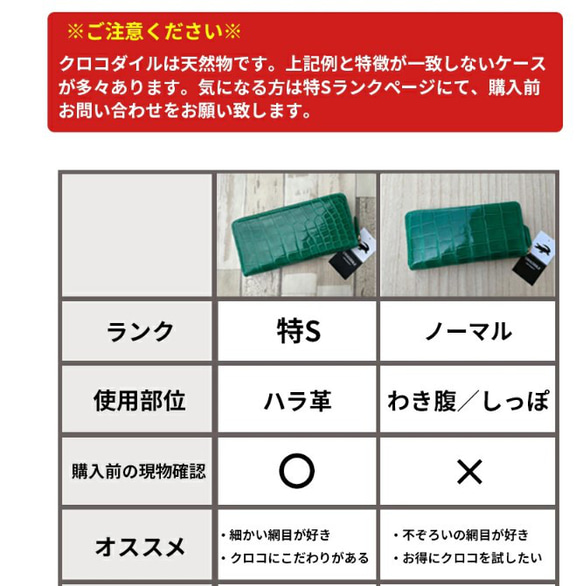 【10000円OFF】【Normal】シャイニング クロコダイル クロコ 財布 メンズ レディース 本物 長財布 5枚目の画像