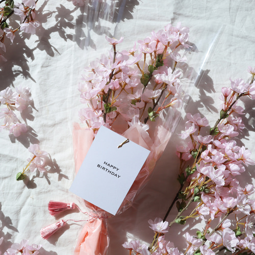 超早割2025］春を運ぶ桜 4本セット♡ 水のいらない 高品質アート