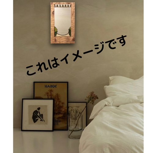 50年前の鏡　昭和50年台以前の鏡　木枠　古民具　置き鏡　昭和レトロ 昭和50年台以前の鏡 木枠 古民具 置き鏡 昭和レトロ｜Yahoo!フリマ（旧