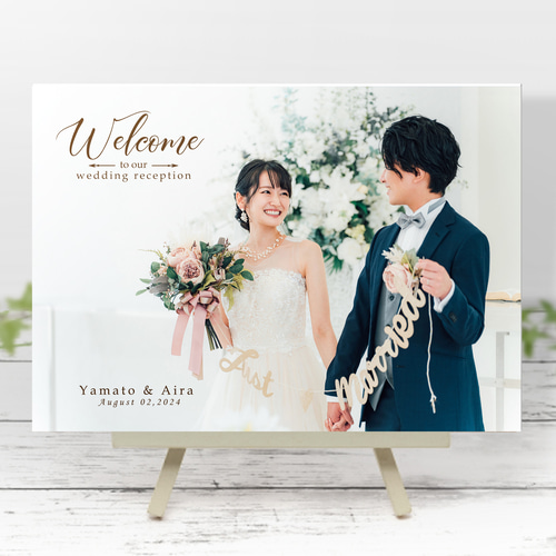 ウェディング ウェルカムボード ウェディング ウェルカムボード パネル厚み7mm A4 A3 B3 A2 光沢