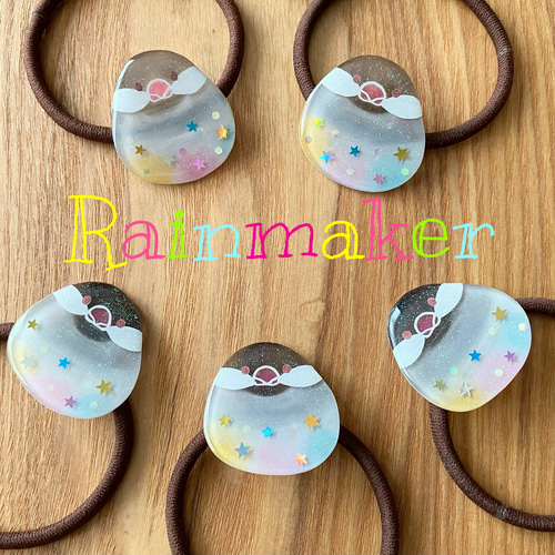 ☆シマエナガのヘアゴム☆ ヘアゴム 前田 悠花 通販 5474206｜Creema 
