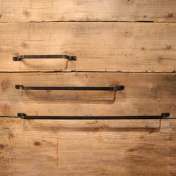 ＼送料無料／[Iron Bar Hanger]アイアンバーハンガー ドア取手 傘掛け 植物掛け キッチン 収納-134- 6枚目の画像