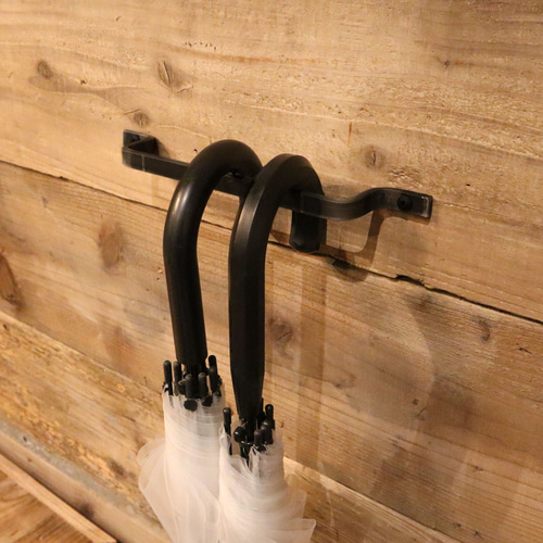 送料無料／[Iron Bar Hanger]アイアンバーハンガー ドア取手 傘掛け