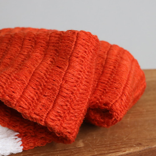 送料無料）寒がりなキツネ KITSUNE アニマル マフラー ロング巻き