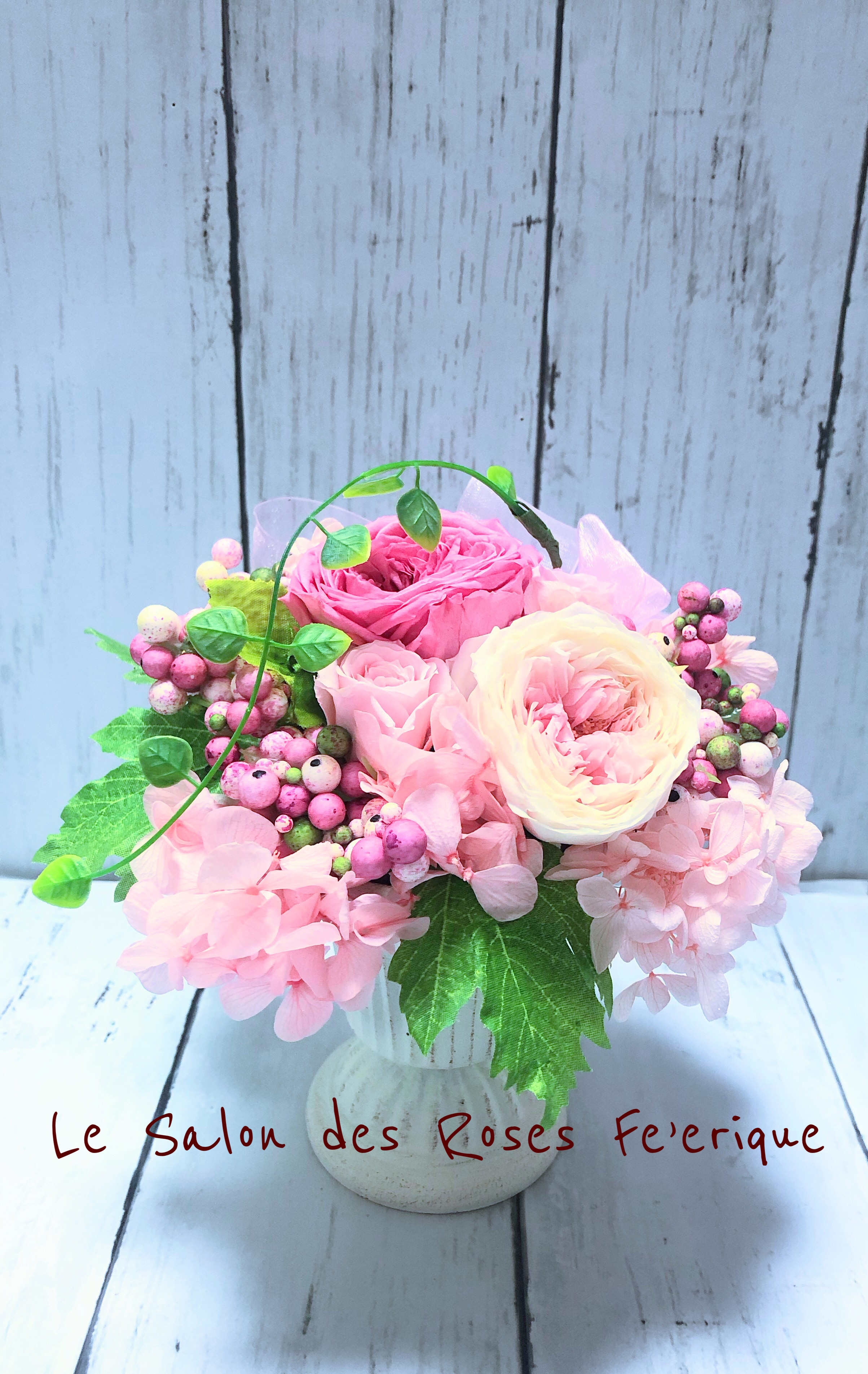 ラナンキュラスのゴージャスアレンジ　180°