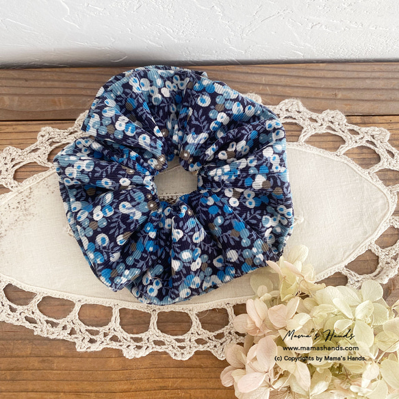 リバティ ハンドメイド シュシュとヘアゴム 50