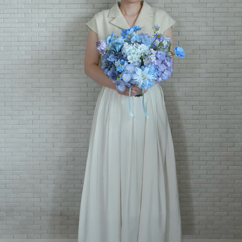 楽天市場】紫陽花 ガーデンアジサイ 【ウェディングブーケ】 5号