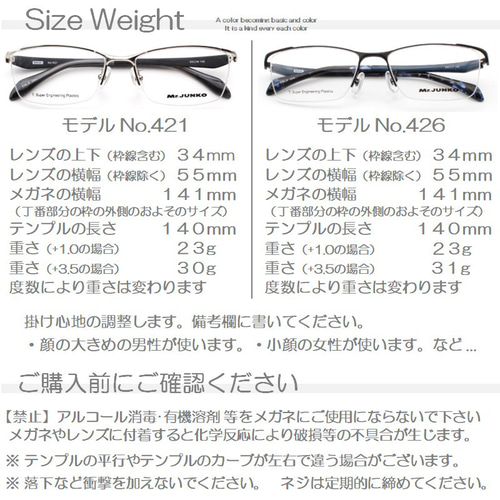 最新作の Mr.JUNKO ブランド老眼鏡 ブルーライトカット おしゃれ メガネ・老眼鏡