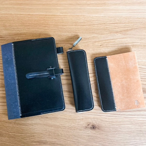 ヌメ革一級品 A6手帳・文庫本カバー ナチュラル きなり i-stock club