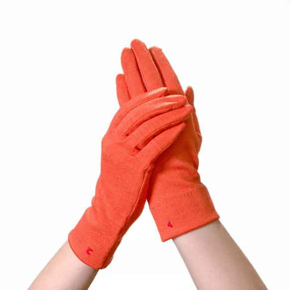 包郵【100%羊毛手套】107胡蘿蔔/讓你的手看起來更漂亮的手套 第3張的照片