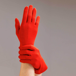 包郵【100%羊毛手套】107胡蘿蔔/讓你的手看起來更漂亮的手套 第9張的照片
