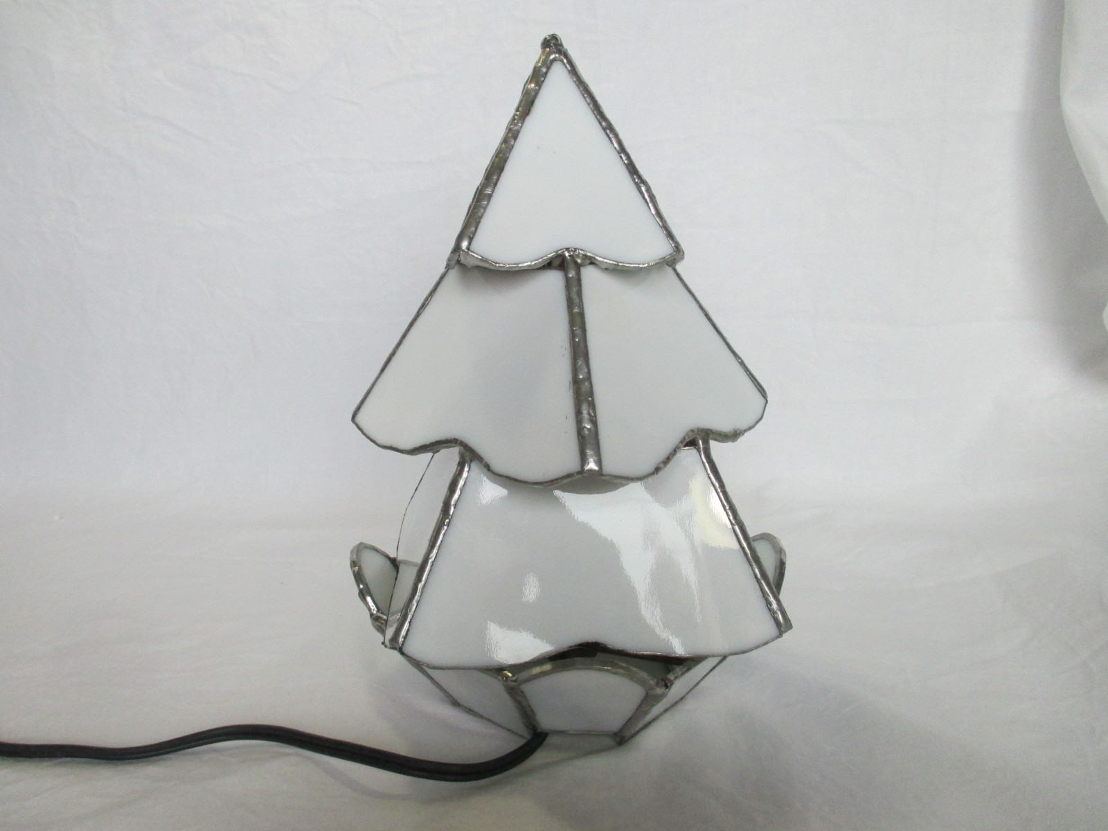 ステンドグラス　クリスマス ツリーランプ