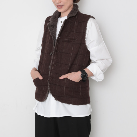 Oyajisan boa RV vest 4枚目の画像