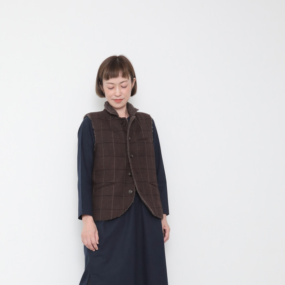 Oyajisan boa RV vest 6枚目の画像