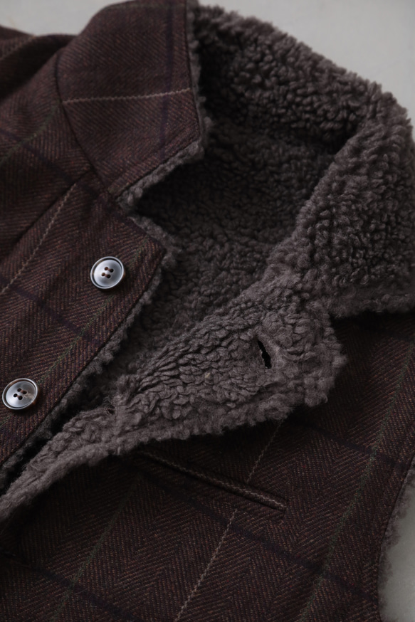 Oyajisan boa RV vest 8枚目の画像