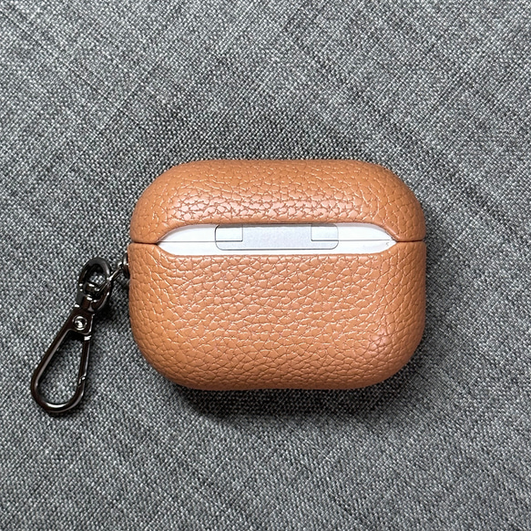 時尚 AirPods 4 Airpods Pro 保護殼，相容於無線充電，刻字，皮革，全保護殼 第10張的照片