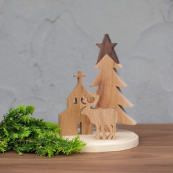 マーサ　美品＊MAJOTREE＊クリスマスツリー〜トナカイの置物　大〜 マーサ様専用 美品＊MAJOTREE＊クリスマスツリー〜トナカイの