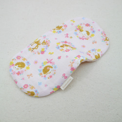 ふわもこハンカチ｜アニマルフラワー-Animal Flower-｜S・10×20cm｜8重ガーゼハンカチ｜ギフト｜誕生日 5枚目の画像