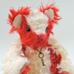 スタイリッシュでモダン ホワイト & レッド 本格 テディベア クリスマスギフト 14枚目の画像