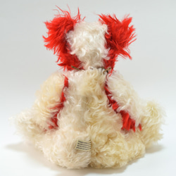 スタイリッシュでモダン ホワイト & レッド 本格 テディベア クリスマスギフト 16枚目の画像