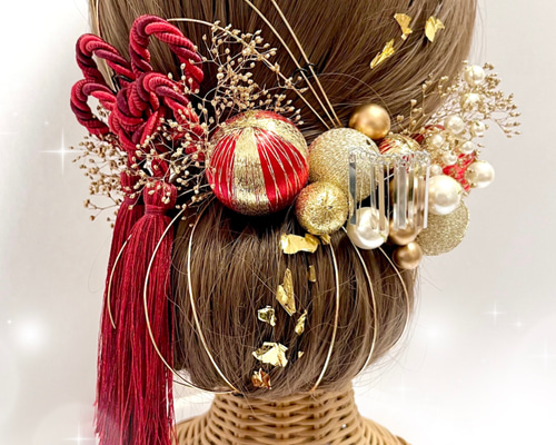 ごま様 オーダー受付 髪飾り プリザーブド ヘアアクセサリー 袴 ウエディング 6afd94a4140ec390450057ecd16e5f